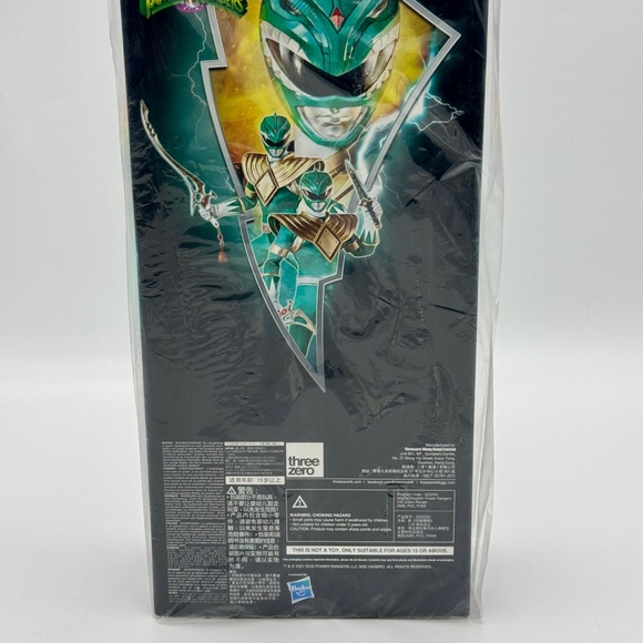 Threezero Power Rangers Green Ranger Brand New In Box Sealed - Picture 3 of 4